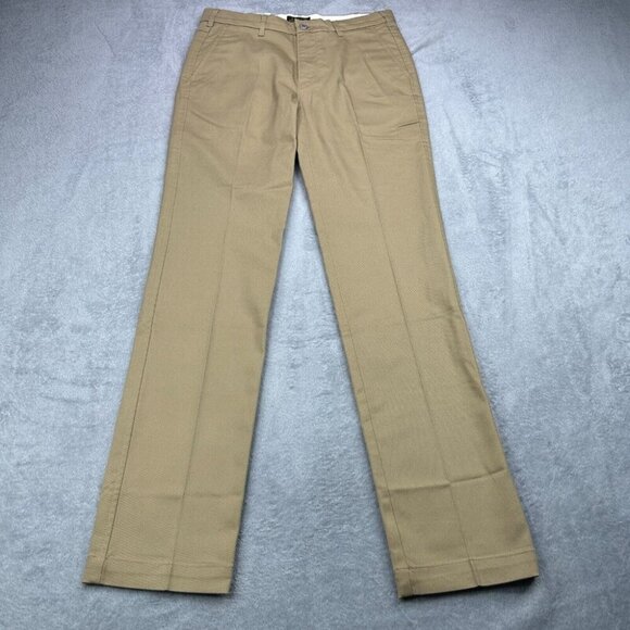 Levi's XX Chino Pants Mens 30x33 Wide Leg Cropped STA-Prest Cholo Pressed Khaki - Picture 1 of 15